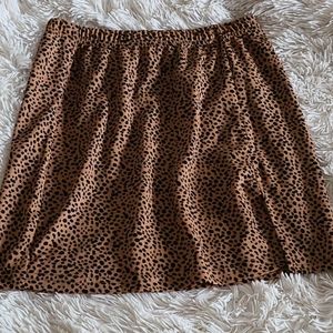 Shein Cheetah Skirt